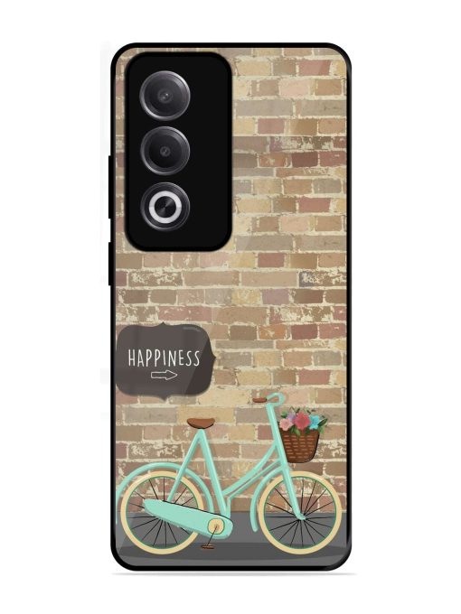 Pedaling Towards Happiness Glossy Soft Edge Case for Oppo K12X (5G)