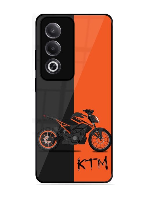 Orange Beast Glossy Soft Edge Case for Oppo K12X (5G)