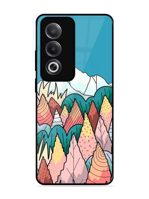 Mountain Dreamscape Glossy Soft Edge Case for Oppo K12X (5G)