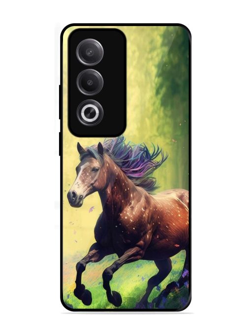 Enchanted Gallop Glossy Soft Edge Case for Oppo K12X (5G)