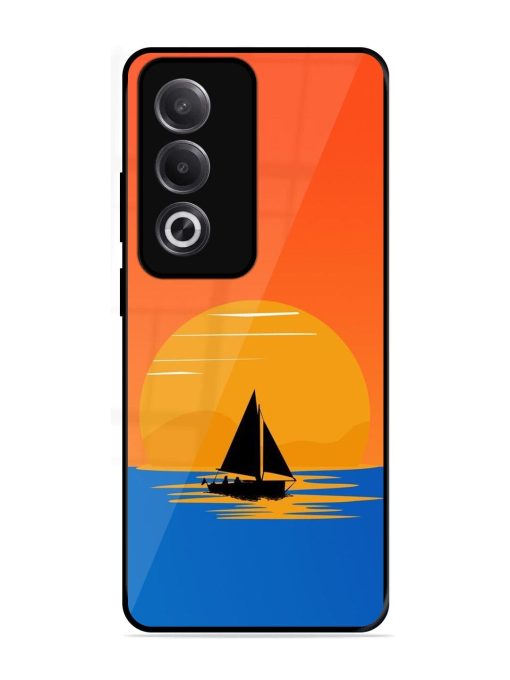 Sunset Sail Glossy Soft Edge Case for Oppo K12X (5G)