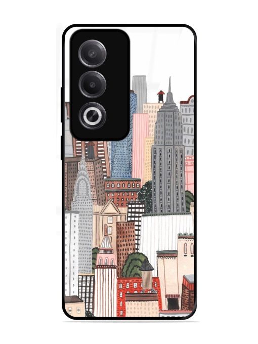 Cityscape Dreams Glossy Soft Edge Case for Oppo K12X (5G)