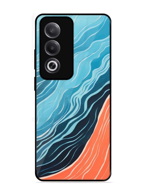 Oceanic Divide Glossy Soft Edge Case for Oppo K12X (5G)