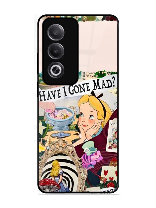 Mad Hatter'S Collage Glossy Soft Edge Case for Oppo K12X (5G)