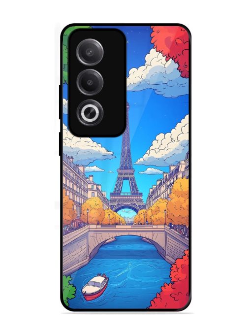 Parisian Panorama Glossy Soft Edge Case for Oppo K12X (5G)