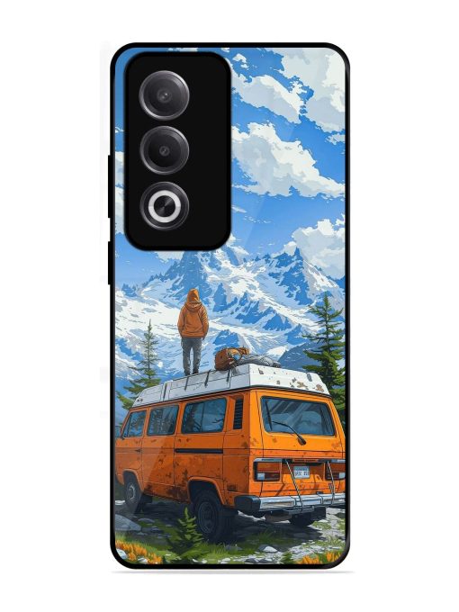 Mountaintop Solitude Glossy Soft Edge Case for Oppo K12X (5G)