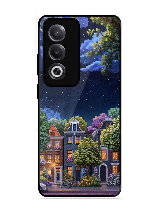 Moonlit Streets Glossy Soft Edge Case for Oppo K12X (5G)