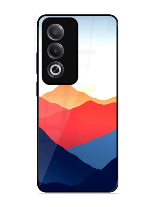 Sunset Peaks Glossy Soft Edge Case for Oppo K12X (5G)