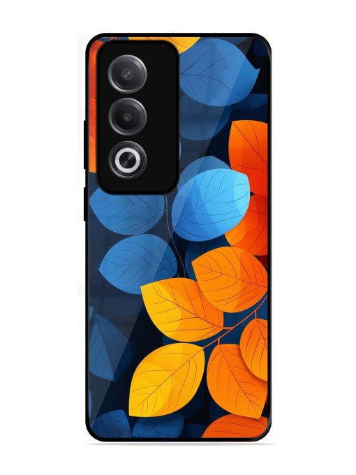 Autumn'S Contrast Glossy Soft Edge Case for Oppo K12X (5G)