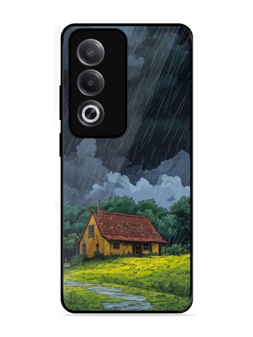 Rainy Day Retreat Glossy Soft Edge Case for Oppo K12X (5G)