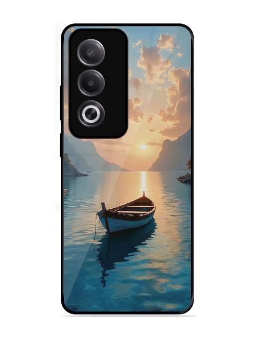 Serene Sunset Glossy Soft Edge Case for Oppo K12X (5G)