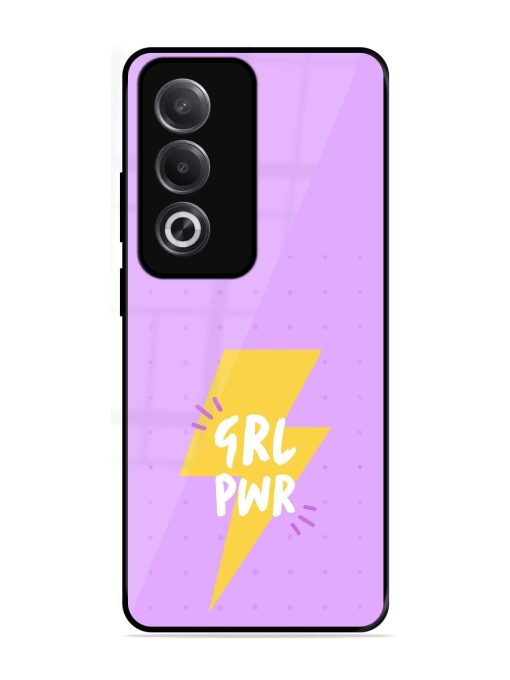 Girl Power Spark Glossy Soft Edge Case for Oppo K12X (5G)