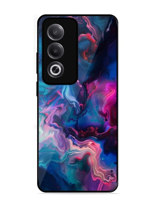 Cosmic Swirl Glossy Soft Edge Case for Oppo K12X (5G)