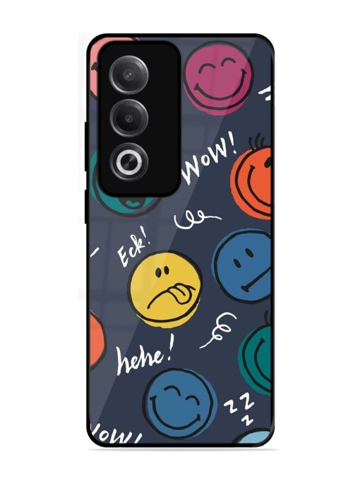 Emoticon Parade Glossy Soft Edge Case for Oppo K12X (5G)