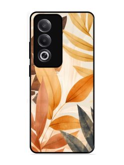 Earthy Elegance Glossy Soft Edge Case for Oppo K12X (5G)