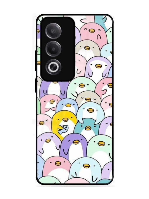 Penguin Party Glossy Soft Edge Case for Oppo K12X (5G)