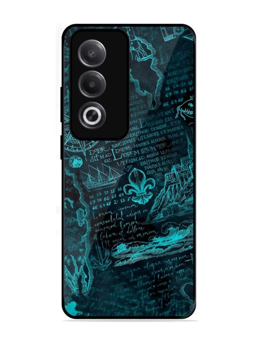 Nautical Notebook Glossy Soft Edge Case for Oppo K12X (5G)