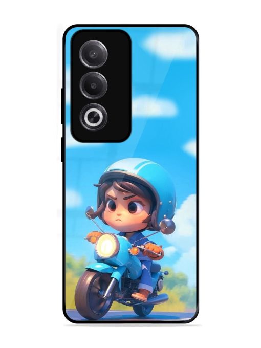 Little Rider Glossy Soft Edge Case for Oppo K12X (5G)