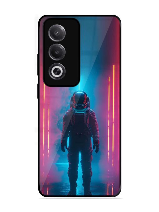 Neon Astronaut Glossy Soft Edge Case for Oppo K12X (5G)