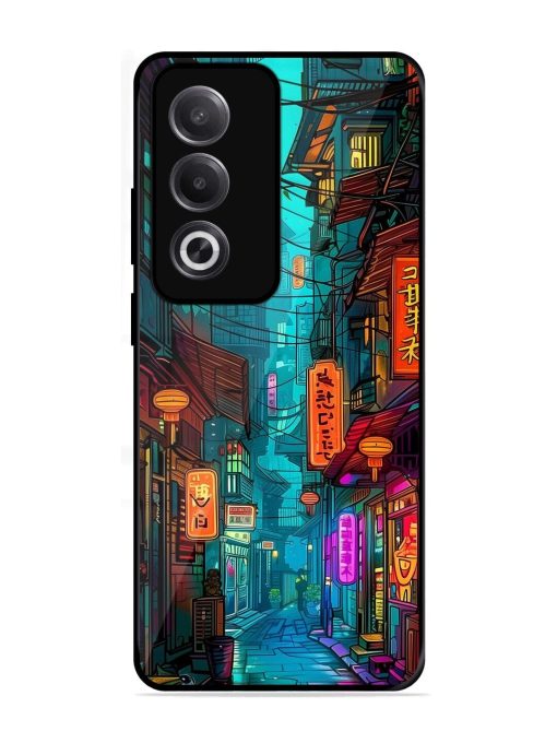 Neon Nightscape Glossy Soft Edge Case for Oppo K12X (5G)