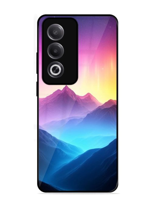 Cosmic Mountains Glossy Soft Edge Case for Oppo K12X (5G)