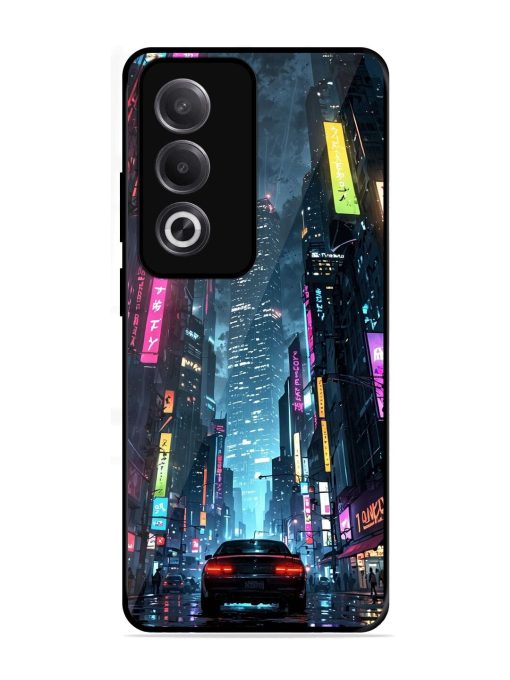 Neon Nightscape Glossy Soft Edge Case for Oppo K12X (5G)