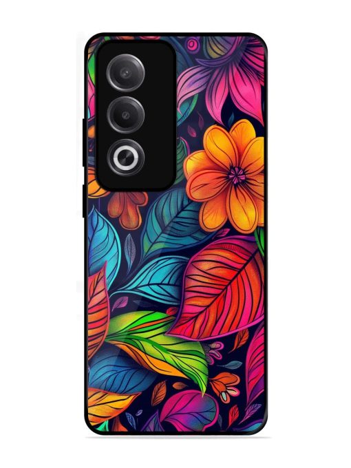 Rainbow Of Blooms Glossy Soft Edge Case for Oppo K12X (5G)