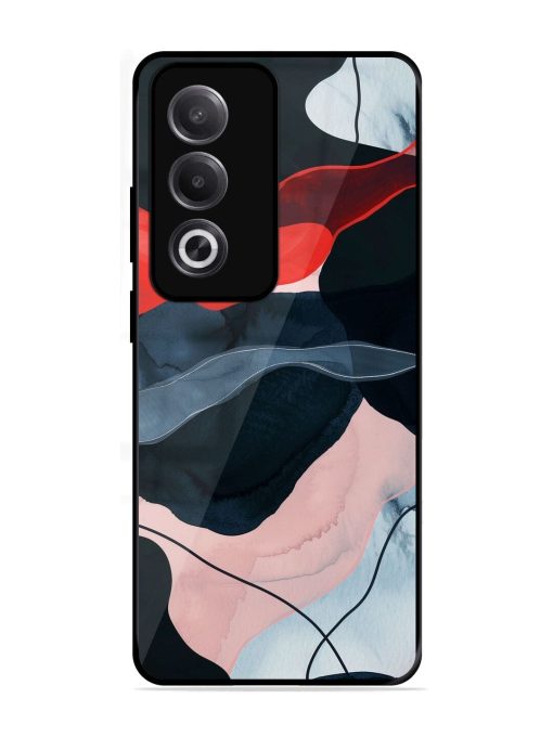 Dark Currents Glossy Soft Edge Case for Oppo K12X (5G)