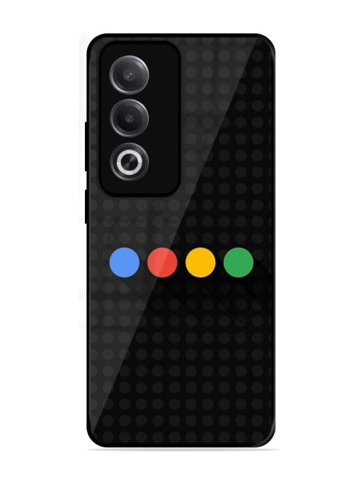 Google Dots Glossy Soft Edge Case for Oppo K12X (5G)