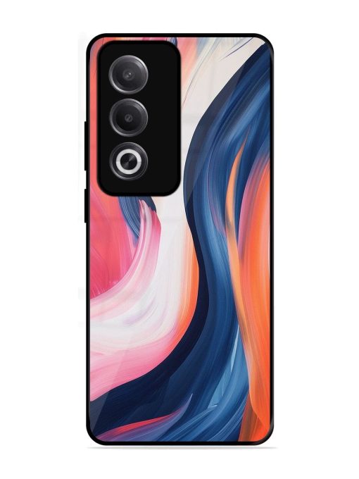 Whirling Hues Glossy Soft Edge Case for Oppo K12X (5G)