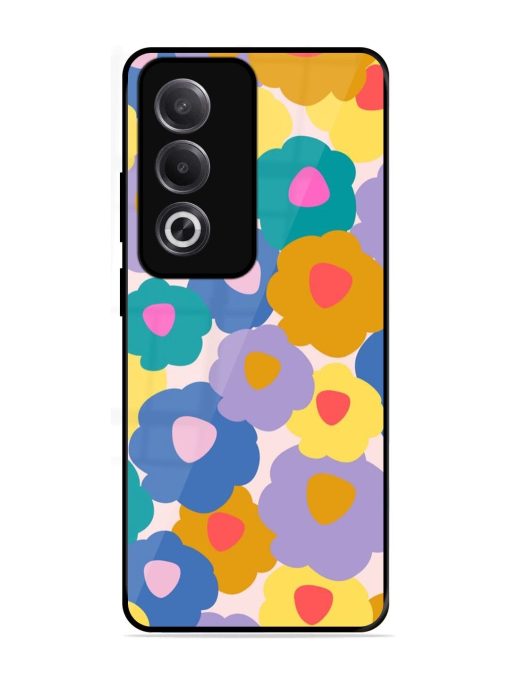 Flower Power Glossy Soft Edge Case for Oppo K12X (5G)