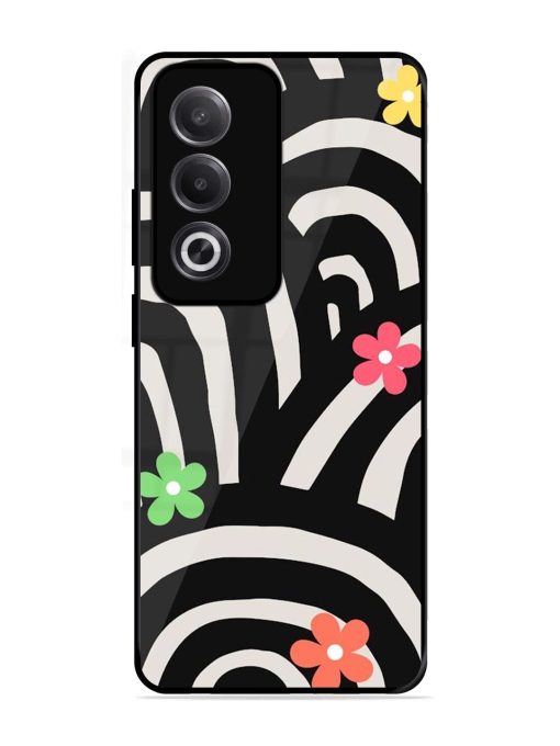 Rainbow Arcs Glossy Soft Edge Case for Oppo K12X (5G)