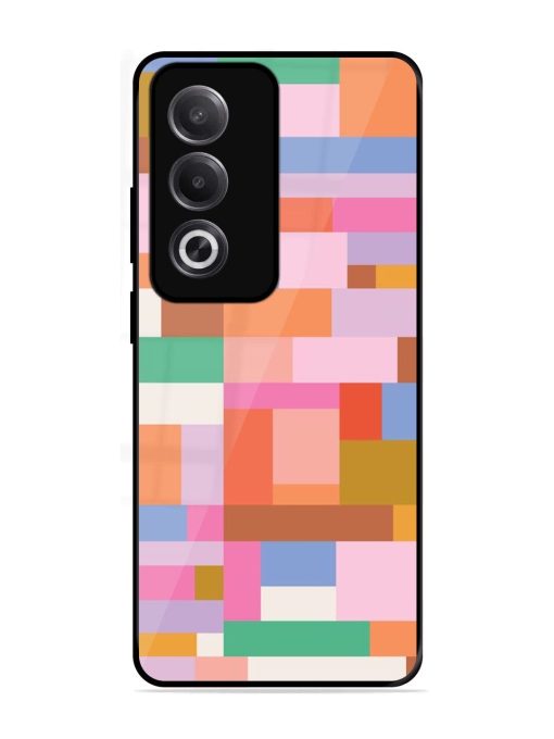 Colorful Chaos Glossy Soft Edge Case for Oppo K12X (5G)