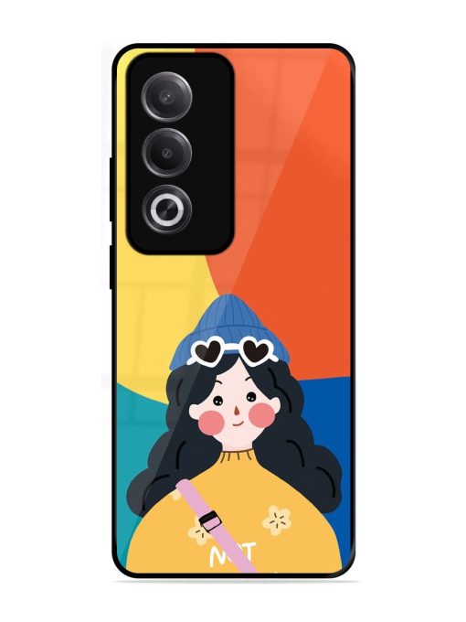 Colorful Vibes Glossy Soft Edge Case for Oppo K12X (5G)