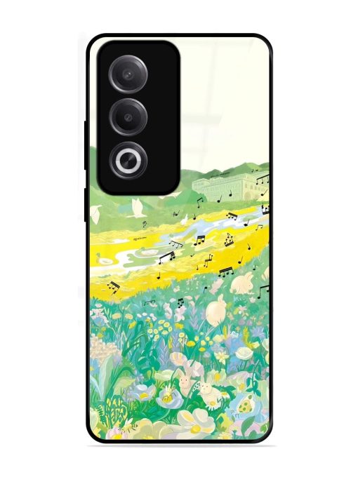 Melody In Bloom Glossy Soft Edge Case for Oppo K12X (5G)