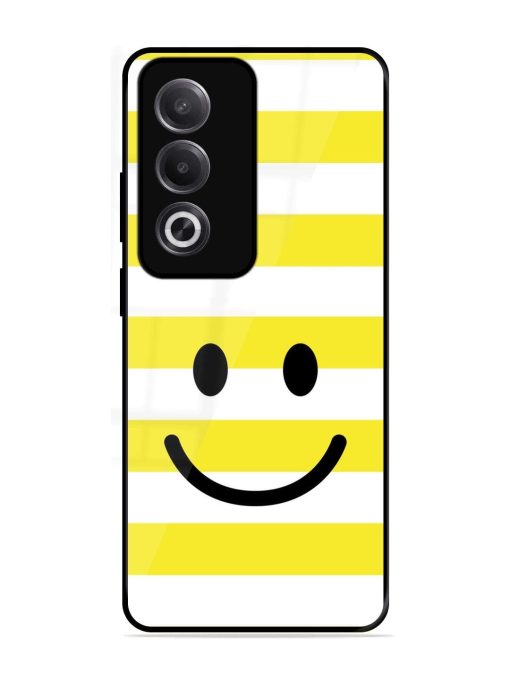 Smiling Stripes Glossy Soft Edge Case for Oppo K12X (5G)