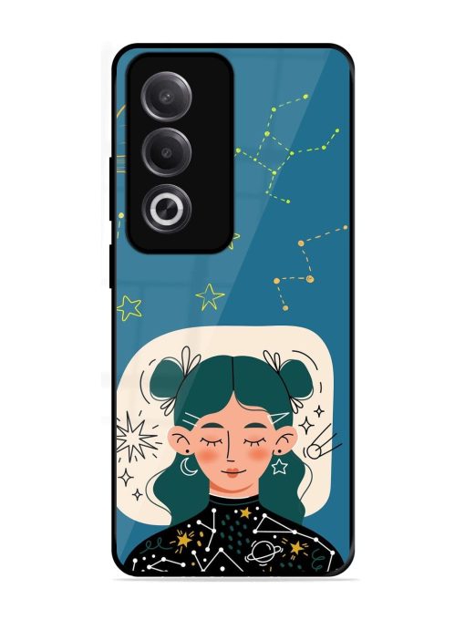 Cosmic Daydreamer Glossy Soft Edge Case for Oppo K12X (5G)