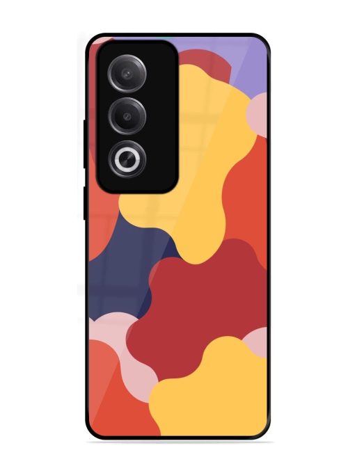 Gooey Color Chaos Glossy Soft Edge Case for Oppo K12X (5G)