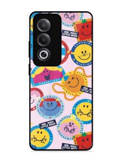 Whimsical Mr. Men & Little Miss Glossy Soft Edge Case for Oppo K12X (5G)