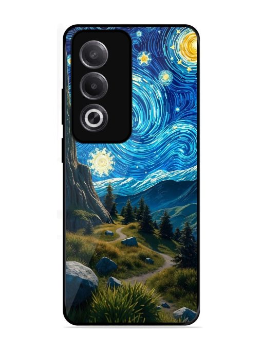 Starry Night In The Shire Glossy Soft Edge Case for Oppo K12X (5G)