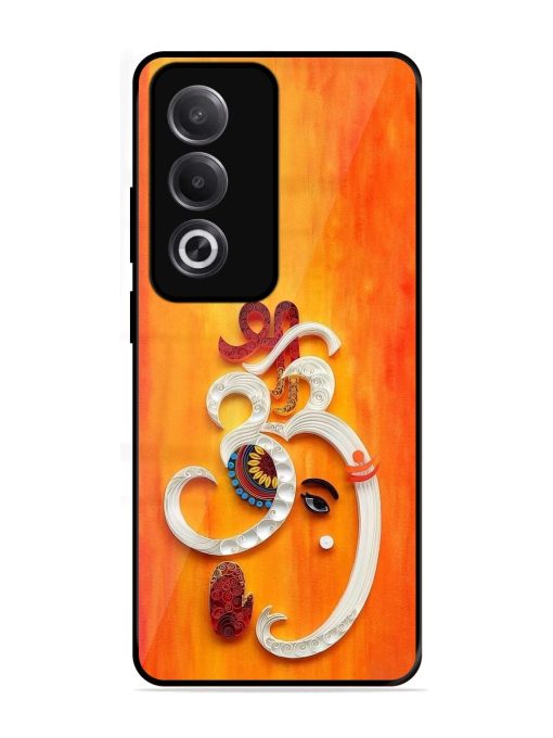 Ganesha In Quilling Art Glossy Soft Edge Case for Oppo K12X (5G)