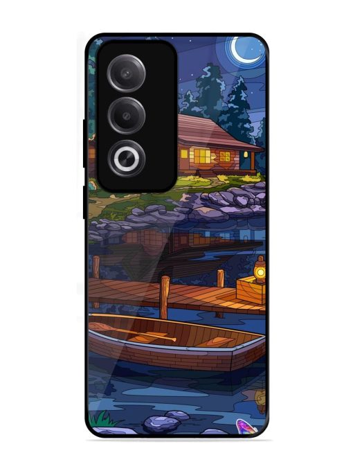 Moonlit Serenity Glossy Soft Edge Case for Oppo K12X (5G)