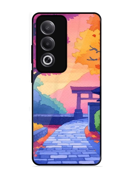 Autumnal Serenity Glossy Soft Edge Case for Oppo K12X (5G)