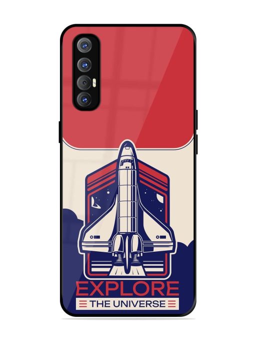 Cosmic Voyage Glossy Soft Edge Case for Oppo Reno 3 Pro