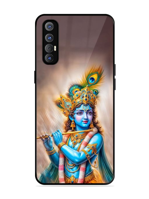 Divine Krishna Glossy Soft Edge Case for Oppo Reno 3 Pro