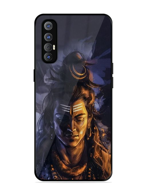 Lord Shiva Glossy Soft Edge Case for Oppo Reno 3 Pro