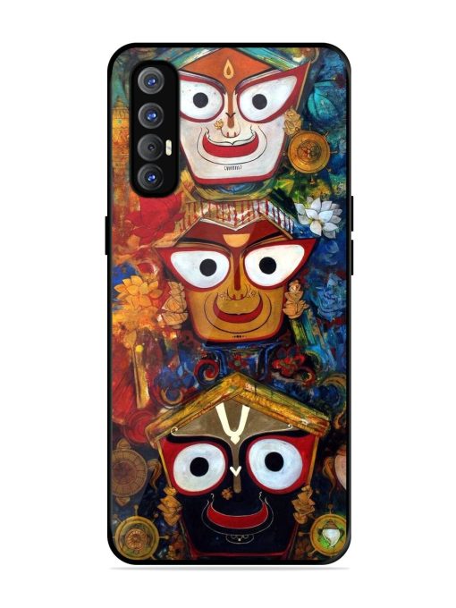 Lord Jagannath Glossy Soft Edge Case for Oppo Reno 3 Pro