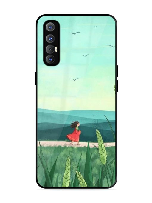 Solitude'S Serenity Glossy Soft Edge Case for Oppo Reno 3 Pro