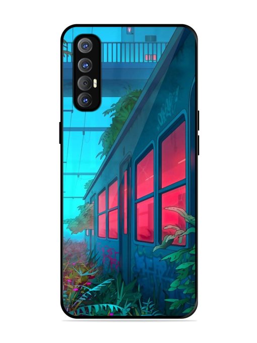 Urban Jungle Glossy Soft Edge Case for Oppo Reno 3 Pro