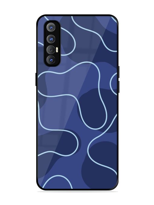 Midnight Maze Glossy Soft Edge Case for Oppo Reno 3 Pro